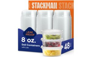Stack Man Website - Premium Disposable Containers